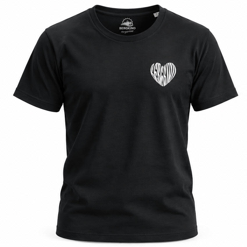 Bergkind Herz T-Shirt